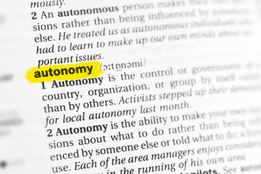 Autonomy in nursing